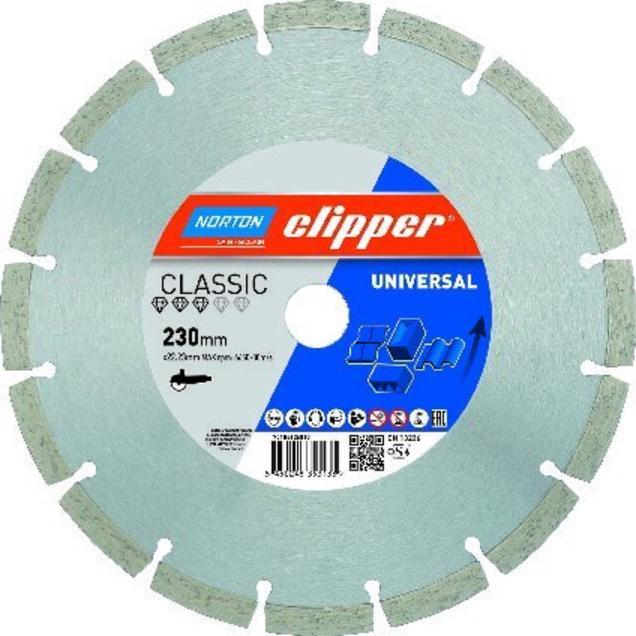 Productafbeelding Norton Clipper Diamantschijf Classic Universeel Ø 115x22,23 mm