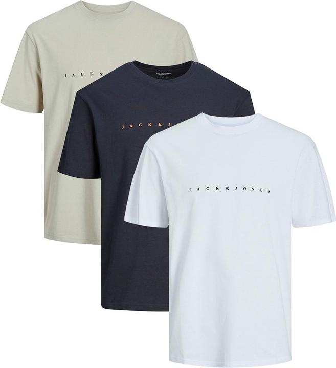 Produktbild Jack & Jones 3er Pack Star JJ T-Shirt (XL)