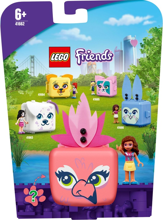 LEGO Olivias Flamingo-Würfel (41662, LEGO Friends)