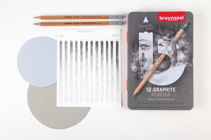 Actual product image Bruynzeel Pencil Expression 2.2 - 3.6 mm, 12 pieces (3.60 mm, HB, 12 x)