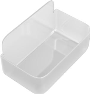 Image du produit Fizzii Boîte à lunch avec compartiment de séparation blanc perle, ferme