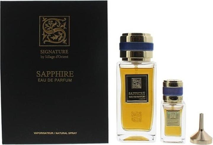 Image du produit Universal Textiles Sapphire Eau de Parfum 2 Piece Set for Men 115ml (Coffret de parfum)