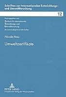 Produktbild Umweltzertifikate (Deutsch, Nicole Mau, 2005)