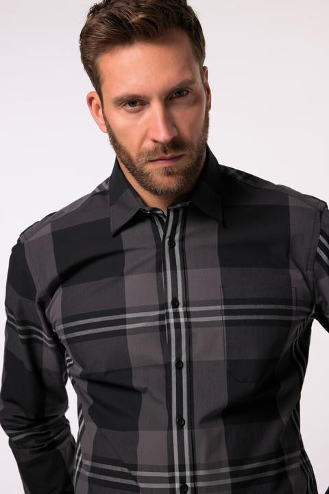 Produktbild JP1880 JP 1880 Karohemd, Langarm, Kentkragen, Modern Fit (3XL)
