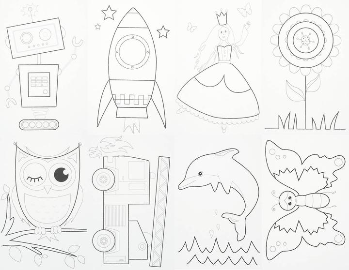 Produktbild Folia Ausnäh- oder Stickkarten