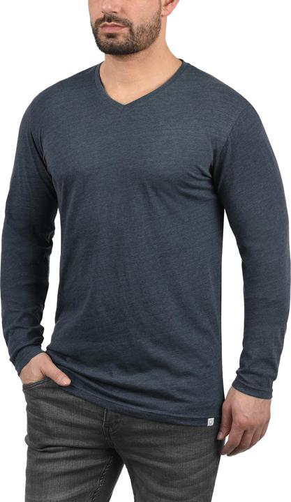 Immagine prodotto Solid Beda Maglia Maglie A Maniche Lunghe Da Uomo Con Collo A V (XXL)