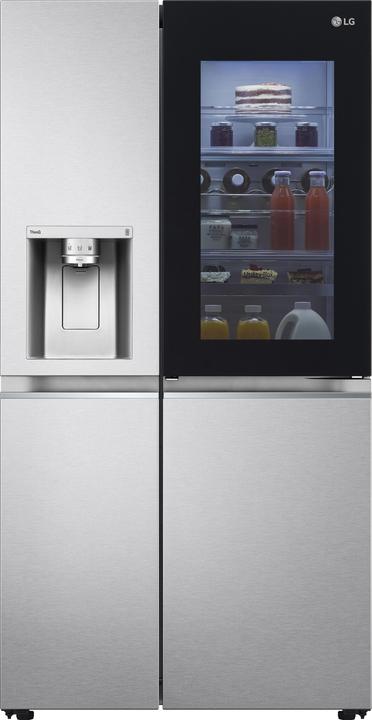 Produktbild LG GSXD91MBAE Side-by-Side mit InstaView Door-in-Door ® | Eis-, Crushed Ice- und Wasserspender (219 l)