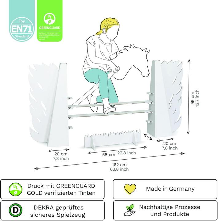 Immagine prodotto Foldzilla Hobby Horse Hindernis-Set
