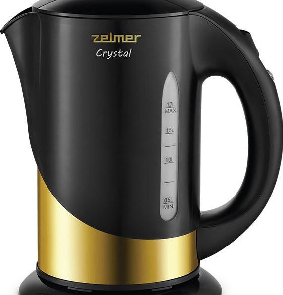 Zelmer ZCK7630G Crystal czarny (1.70 l)