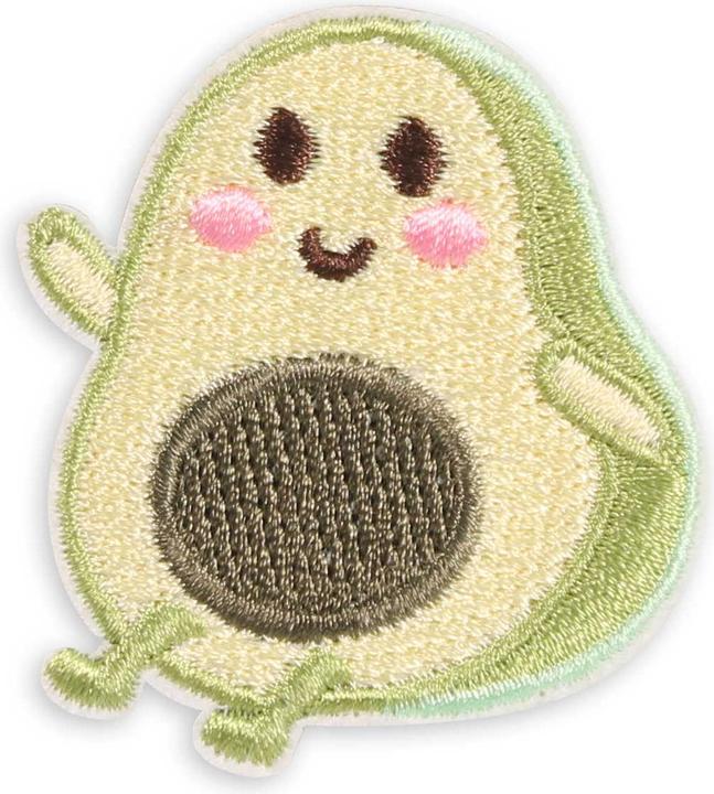 Actual product image PhoneLook Sticker Sticker for mobile/tablet/computer 3D embroidered Happy Avocado