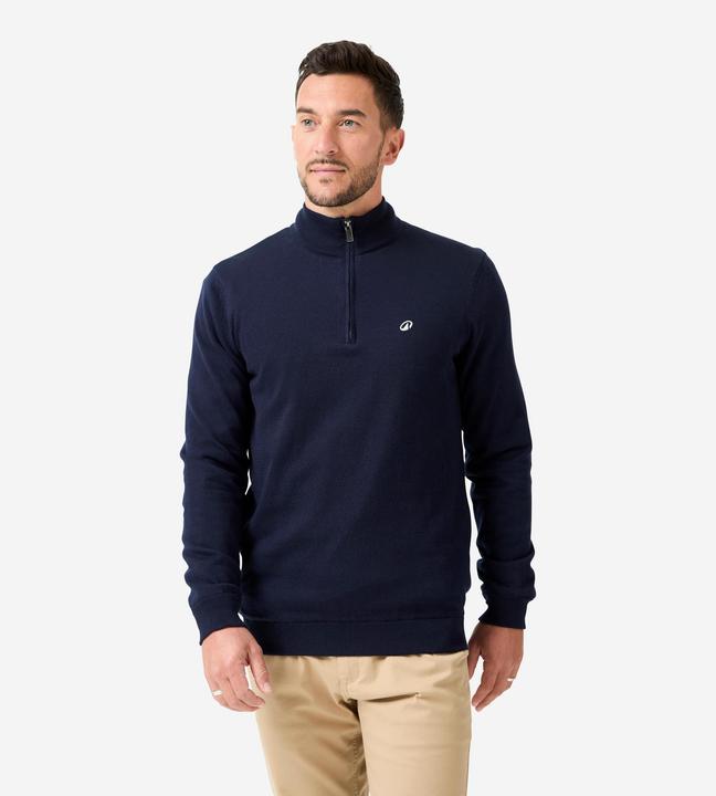 Produktbild Inesis Golfpullover Herren Stehkragen winddicht Baumwolle (L)