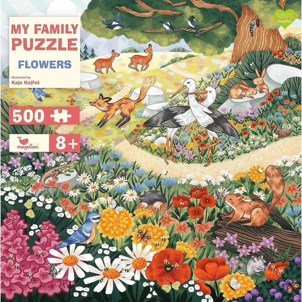 Magellan My Family Puzzle - Flowers (500 Teile)