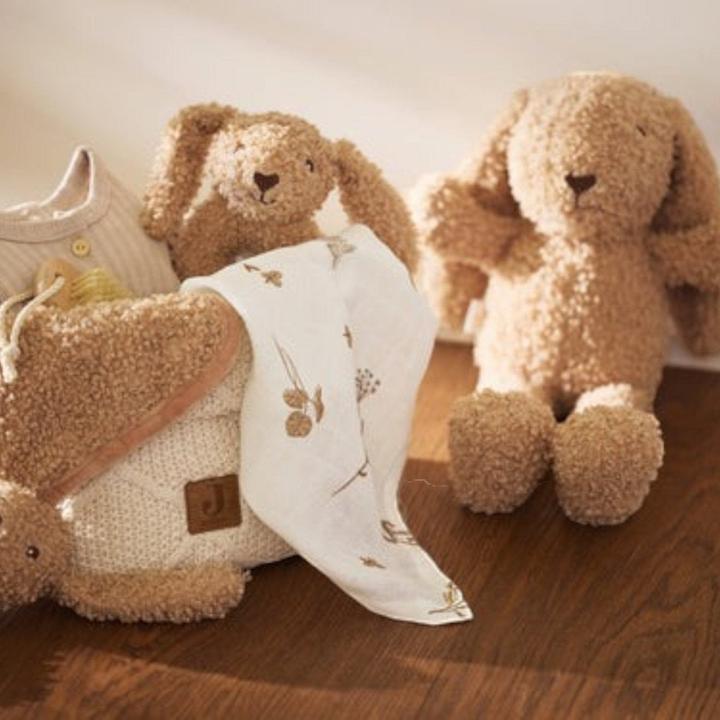 Immagine prodotto Jollein Cestino per la cura Check Knit Oatmeal 14 x 18 cm