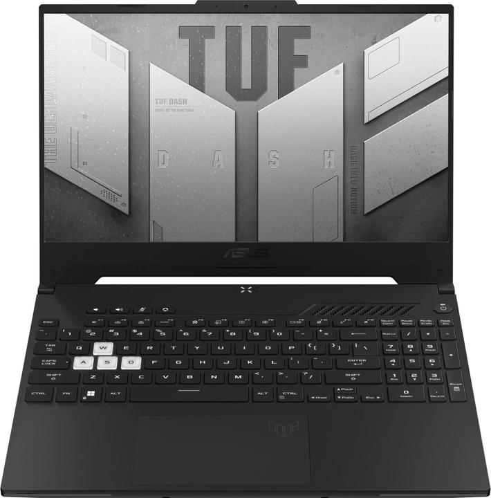 Image du produit ASUS TUF Dash F15 RTX 3060 (15.60", Intel Core i7-12650H, 16 Go, 1000 Go, CH)