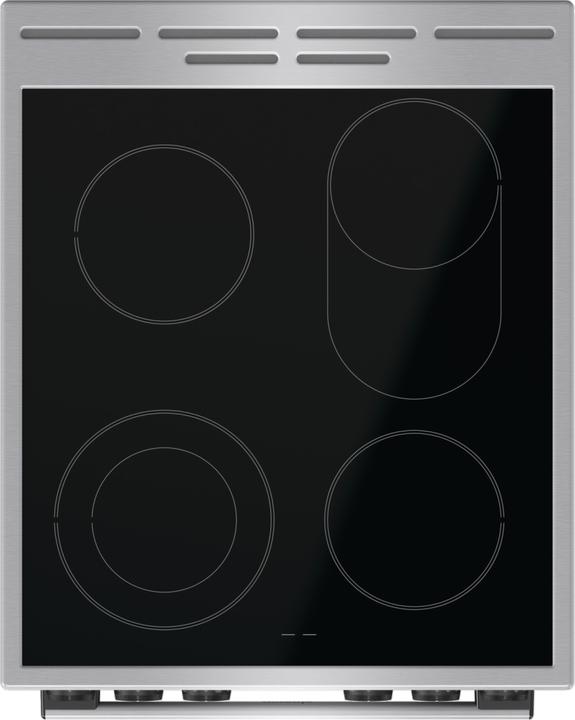 Produktbild Gorenje GECS5C70XA cooker Freestanding cooker Ceramic Stainless steel A