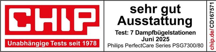Productafbeelding Philips PerfectCare Dampfbügelstation 7000 Series (3120 W, 650 g/min)