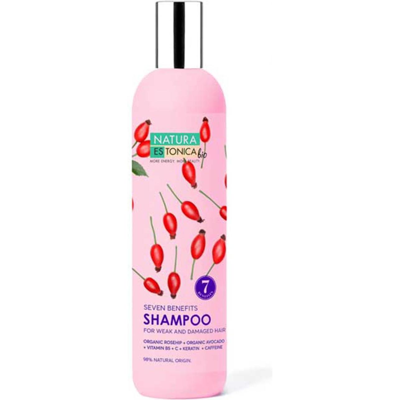 Thumbnail - Natura, Shampoo, Seven Benefits Shampoo szampon do włosów 400ml (400 ml, Flüssiges Shampoo)