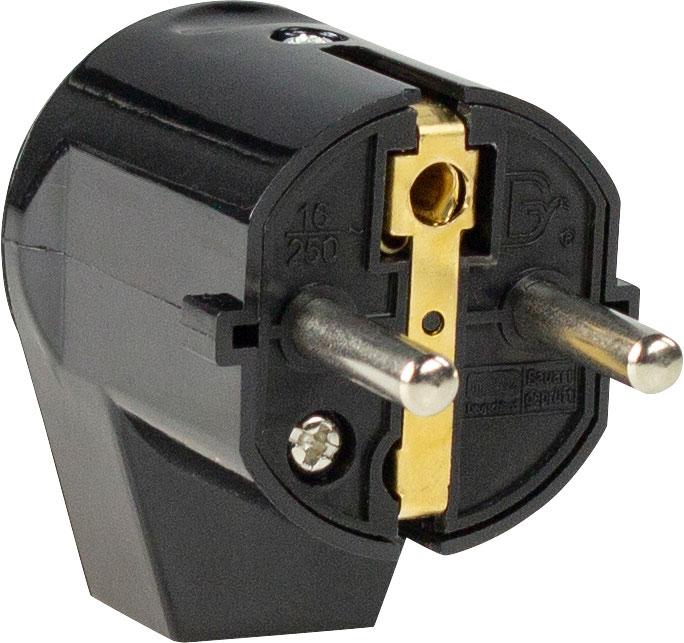 Image du produit As - Schwabe Connecteur à angle droit avec contact de mise à la terre (CEE 7/7)