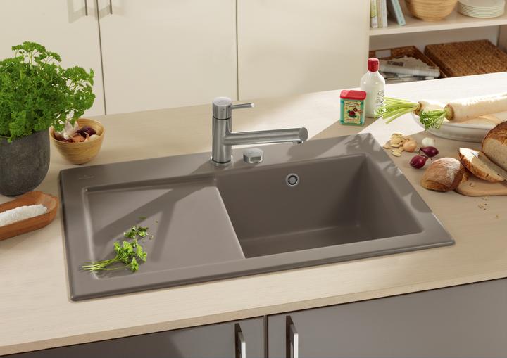 Actual product image Villeroy & Boch Como low-pressure kitchen mixer tap, stainless steel