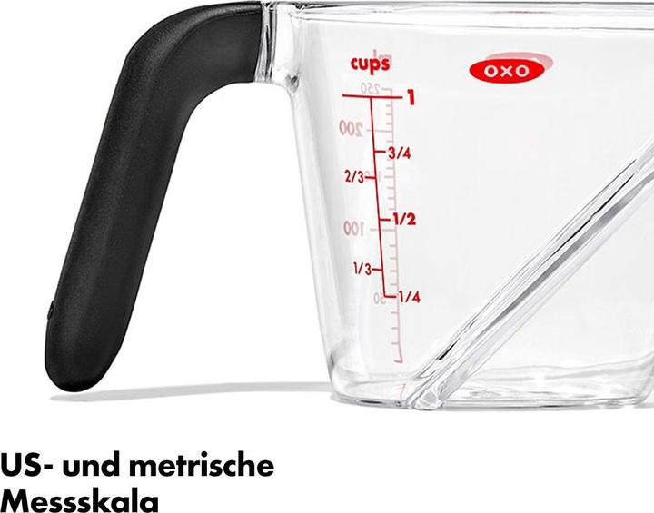 Produktbild OXO Abgewinkelter Messbecher (250 ml)