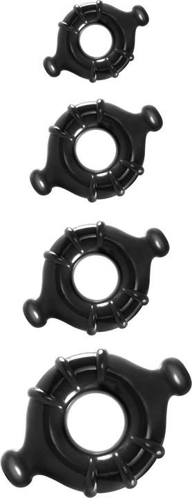 NS Novelties Renegade Vitality Rings Black