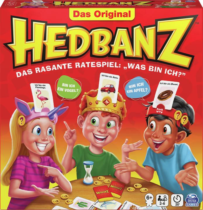 Spin Master BGM Hedbanz Vernieuwen (Duits)