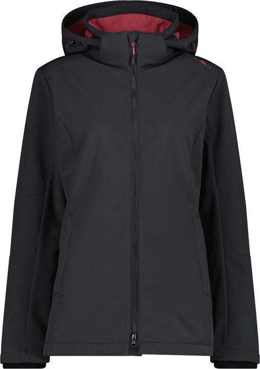 Produktbild CMP Campagnolo Damen Wanderjacke mit Kapuze und Reissverschluss (XXL)