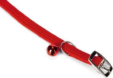 Actual product image Beeztees BZ NYL CAT HB+BELL RED 24 (Cat)