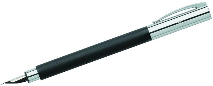 Immagine prodotto Faber-Castell Stilografica EF Ambition in pregiata resina nera (Nero, 1 x)