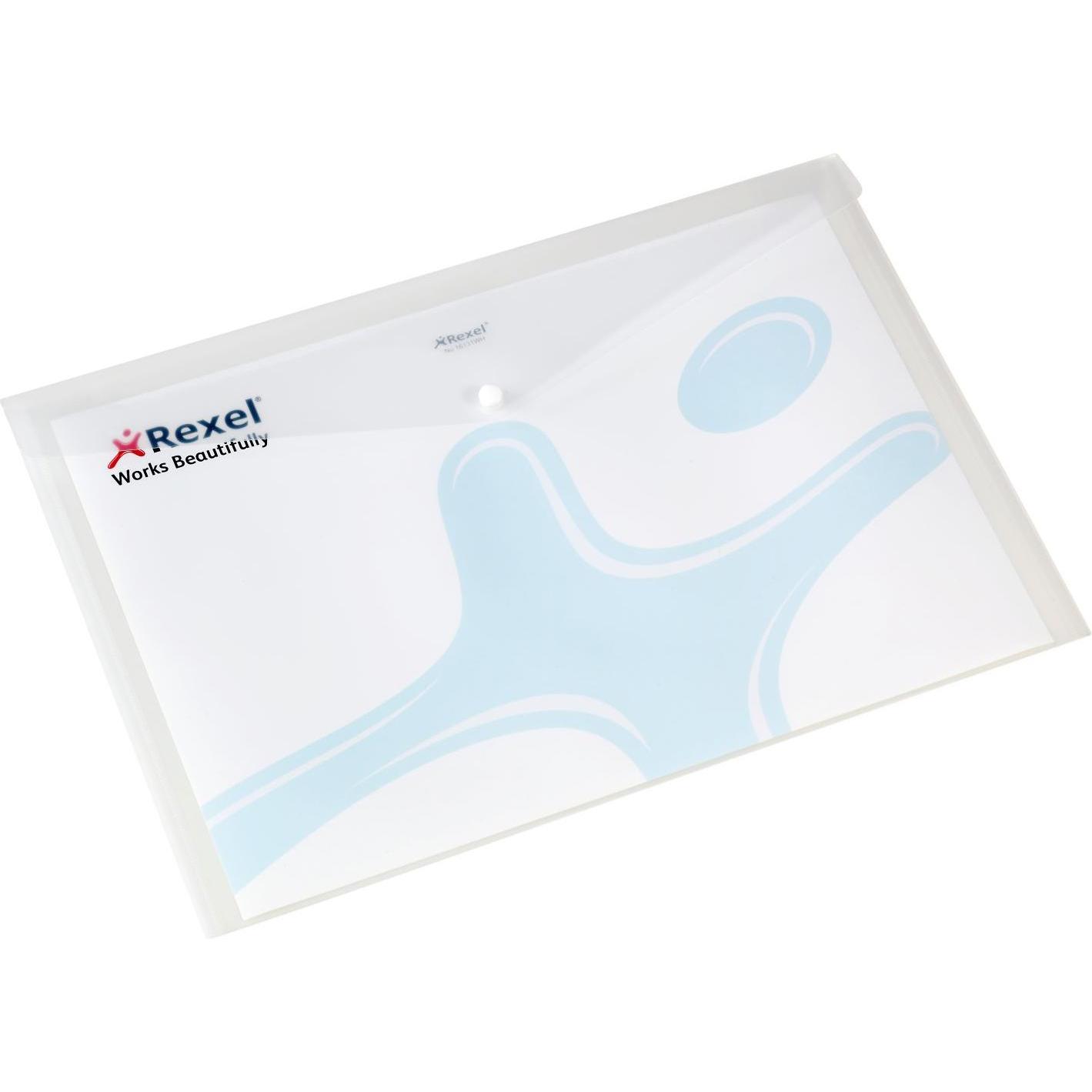 Rexel, Mappe, Activefolder A3 white 5 Stück (A3, 5 x)
