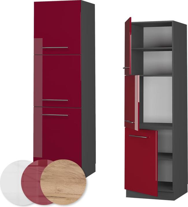 Produktbild Vicco Herdumbauschrank Fame-Line (60 x 58 x 206.80 cm)