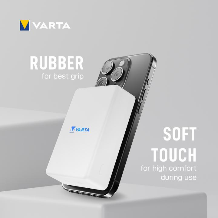 Immagine prodotto Varta Mag Pro Wireless PB 10000 mAh (10000 mAh, 20 W, 18.50 Wh)