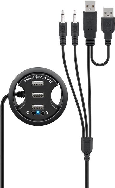 Image du produit MicroConnect Hub USB 2.0 (USB-A, 5 ports)