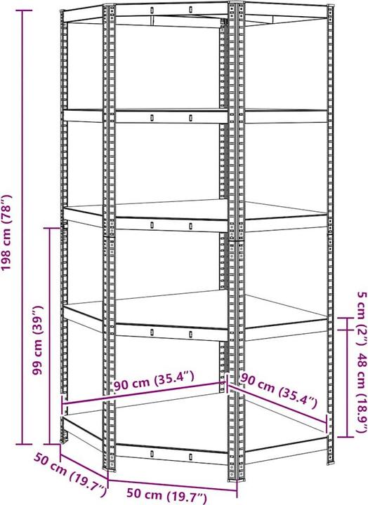 Actual product image vidaXL Regal