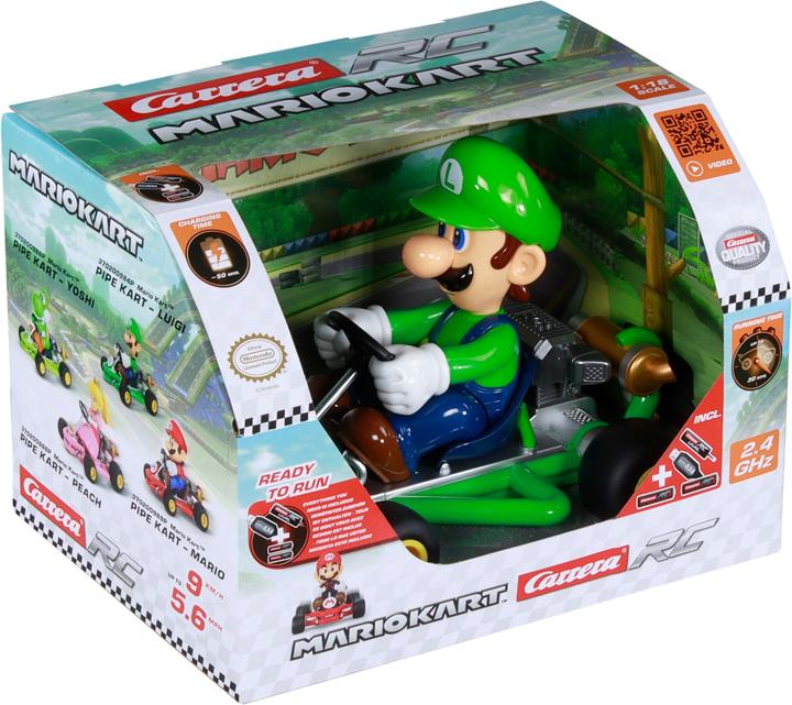 Image du produit Carrera Super Mario Pipe Kart Luigi