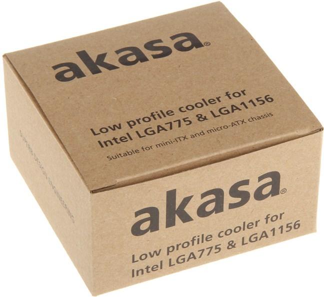 Produktbild Akasa AK-CC7122BP01 Low Profile CPU-Kühler (26 mm)