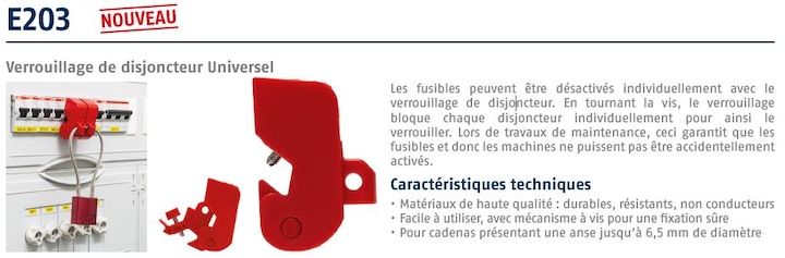 Actual product image Abus 1 Lock 6.5mm Shackle ABSUniversal Circuit Bre