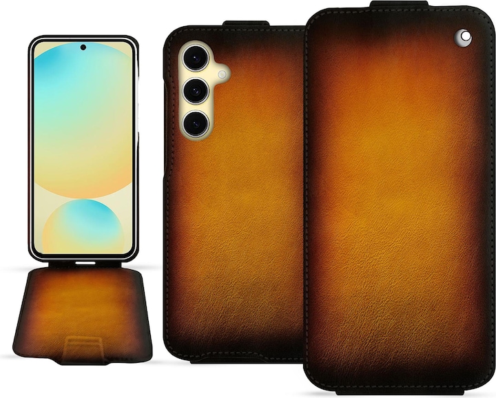 Produktbild Noreve Lederschutzhülle vertikal (Samsung Galaxy S24 FE)