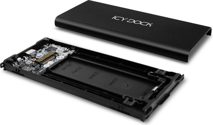 Produktbild Icy Dock ICYNano M.2 NVMe PCIe SSD to USB 3.2 Gen 2 ext. (M.2)