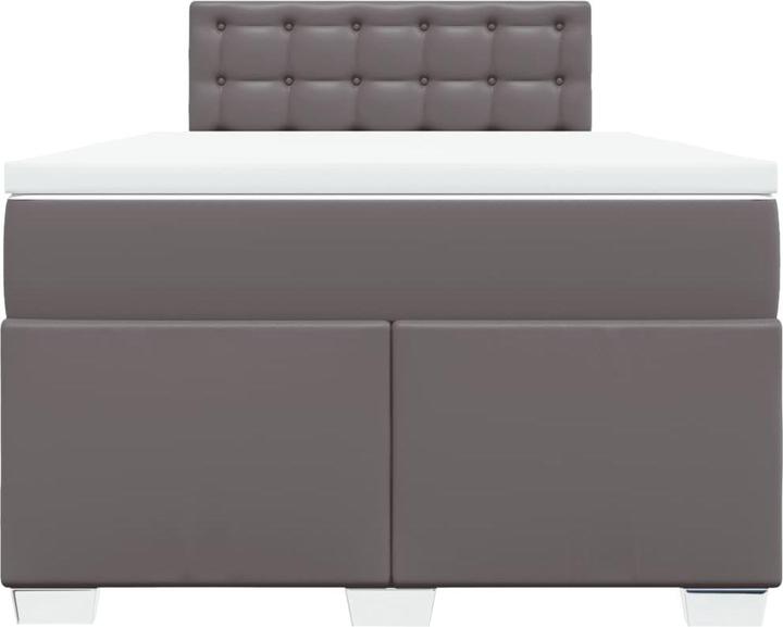 Image du produit vidaXL Bo x lit de saut avec matelas 120 x 200 cm similicuir (120 x 200 cm)