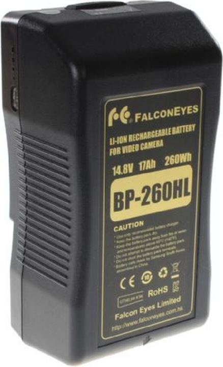 Falcon Eyes V-Mount battery 260Wh 14.8V 17500mAh