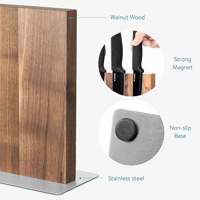 Actual product image Navaris Magnetic knife block