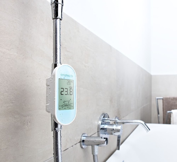 Actual product image Amphiro b1 Bluetooth shower computer