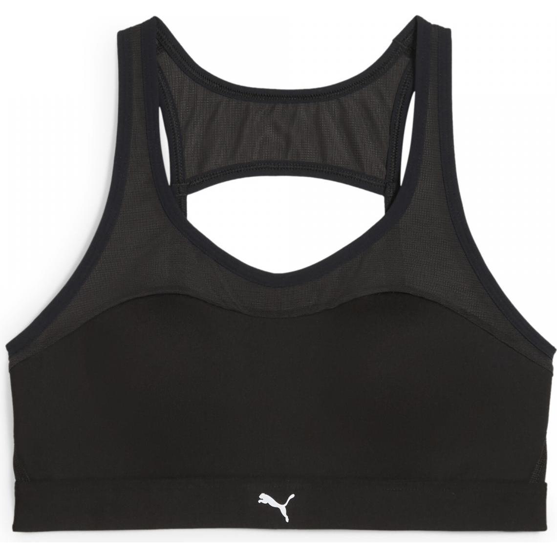 Puma, Sport-BH, 4keeps Mesh Bra (L), Violett, L