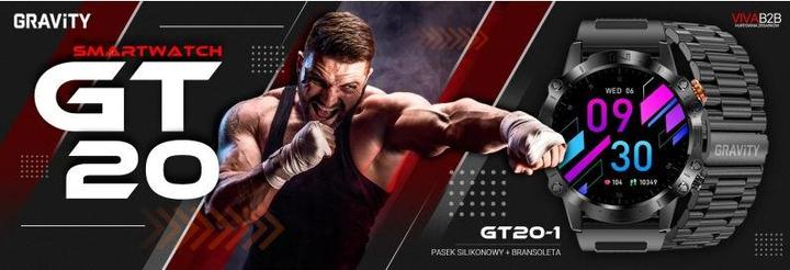 Actual product image Gravity GT20-1 Smartwatch