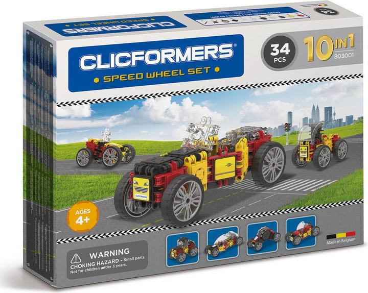 Produktbild Clics Racecar Set