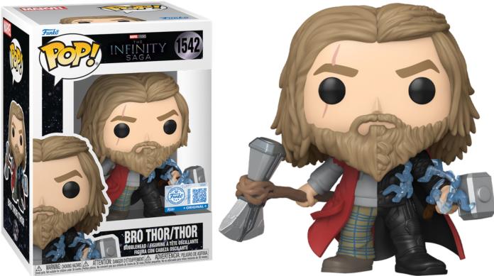 Actual product image Funko Marvel POP! Vinyl Figur Split- Thor/Bro Thor Exclusive 9 cm