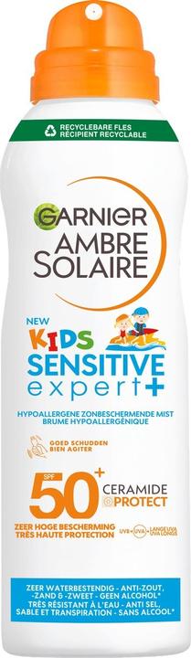 Image du produit Garnier Ambre Solaire Kids Sensitive Expert+ Hypoallergenic Sun Protection Mist Spf50 (Spray solaire, SPF 50)