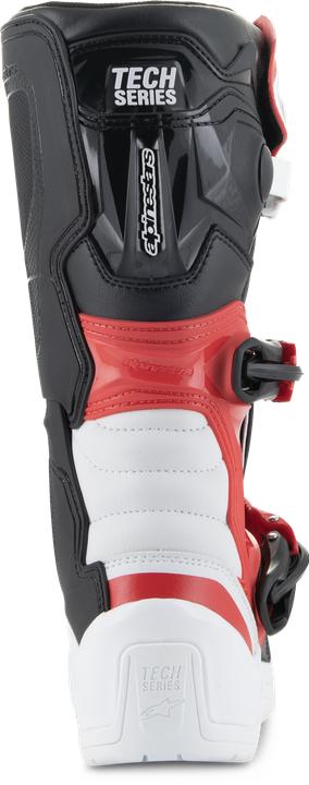 Actual product image Alpinestars Boots Tech 3s Yth Wht/Red 5/ (Girls, 38)