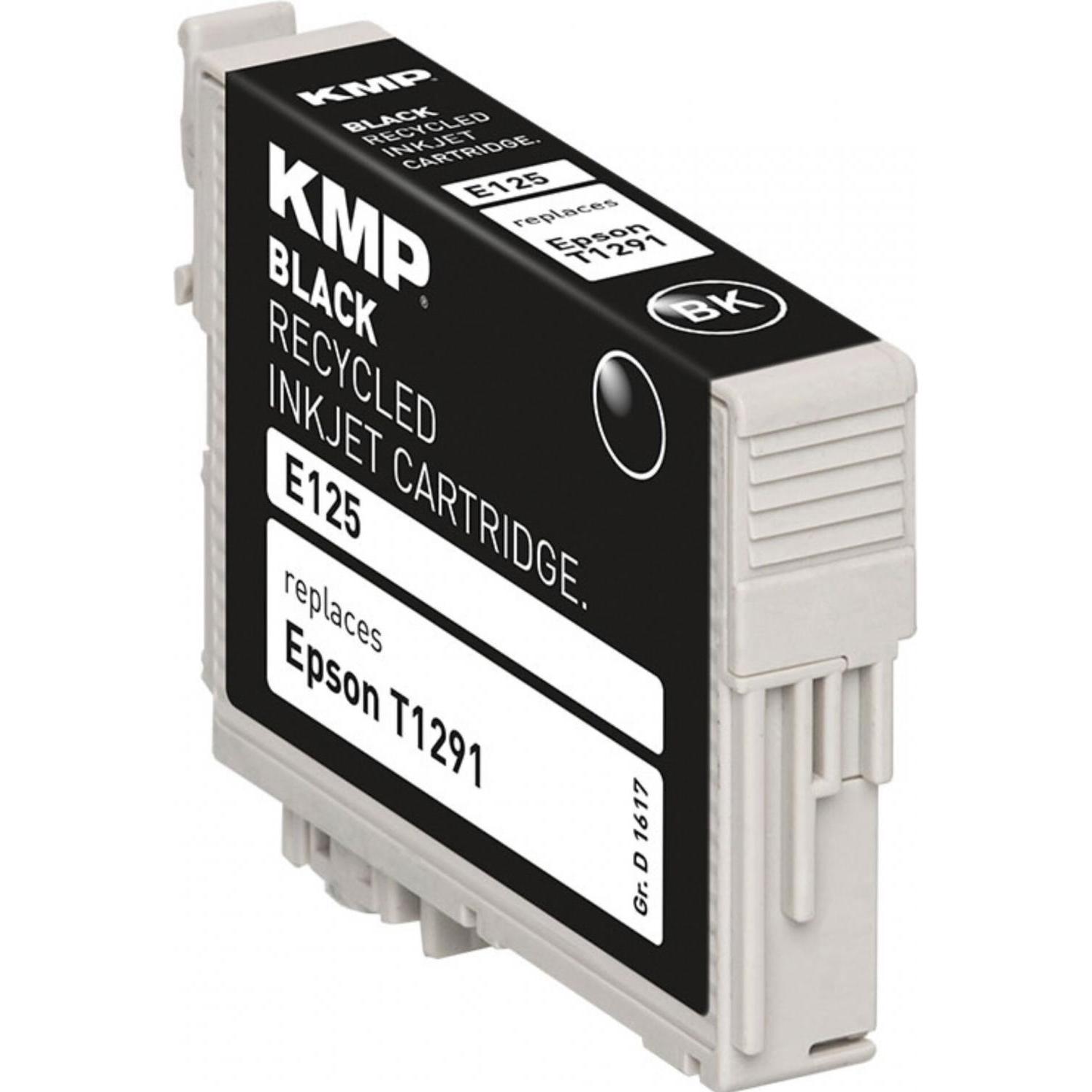 Thumbnail - KMP, Druckerpatrone, E125 Tintenpatrone kompatibel mit Epson T 129 (BK)